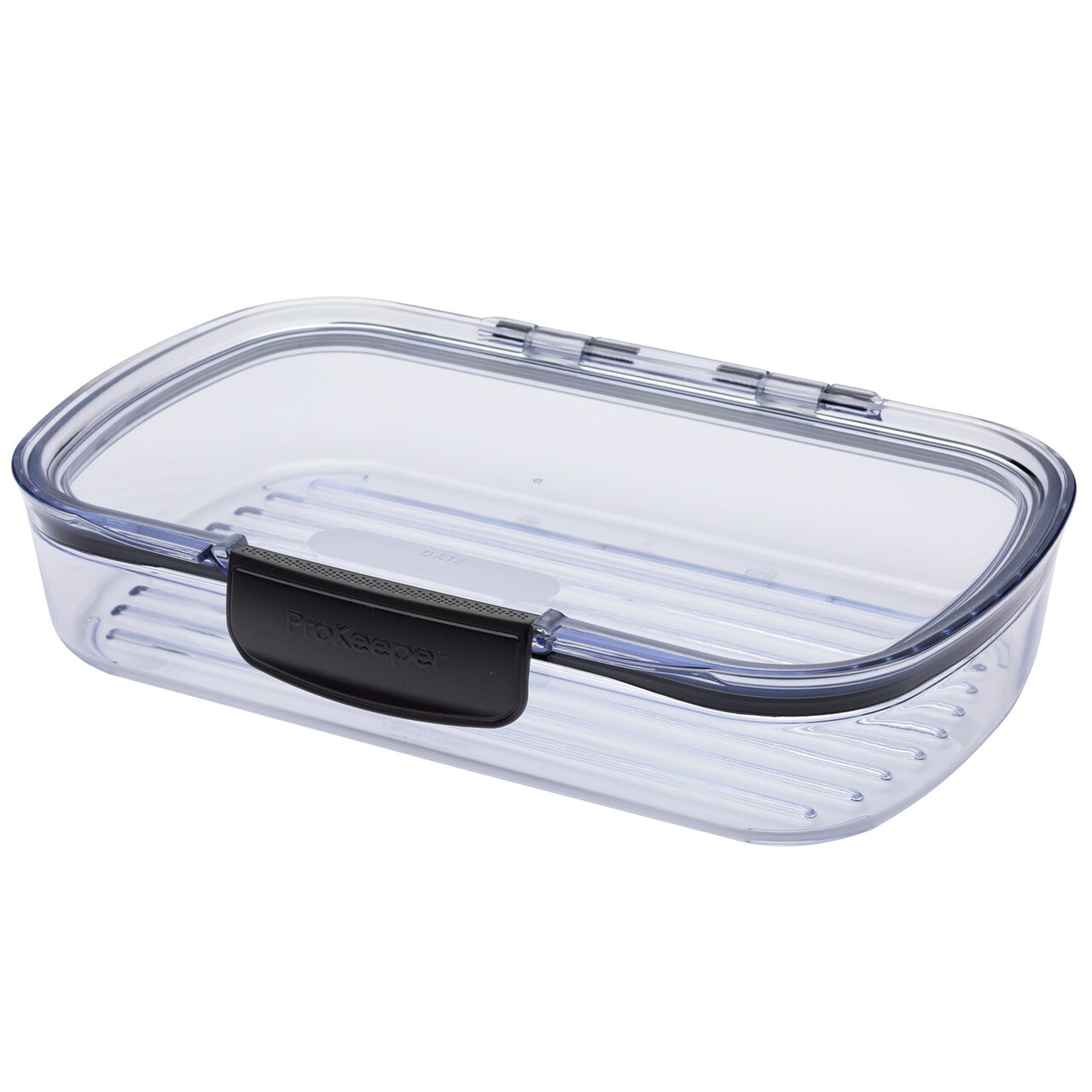 Progressive International ProKeeper+ Airtight Deli Storage Container, Clear Plastic